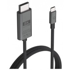 CABLE USB-C A DISPLAYPORT PRO NEGRO 2M LINQ (Espera 4 dias)