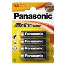 PILA PANASONIC LR06 AA ALKALINE 4 UNIDADES (Espera 4 dias)