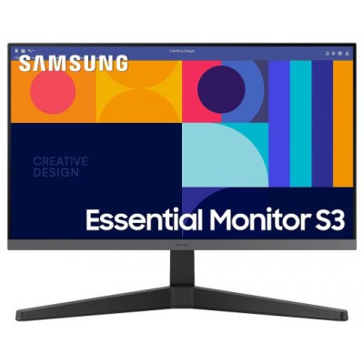 SAMSUNG MONITOR IT 24" (LS24C332GAUXEN) // 1920 X 1080 PIXELS - 100 HZ - 16:9 - 4 MILLISECONDS - BLACK (Espera 4 dias)