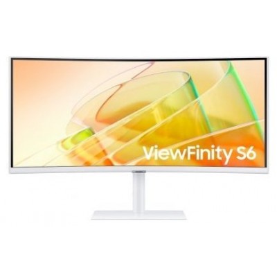 Samsung LS34C650TAU pantalla para PC 86,4 cm (34") 3440 x 1440 Pixeles 4K Ultra HD LED Blanco (Espera 4 dias)