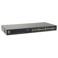 SWITCH SEMIGESTIONABLE LEVEL ONE GEP-2651 26P 24xGb-172SX SWITCH SEMIGESTIONABLE LEVEL ONE GEP-2651 26P 24xGb