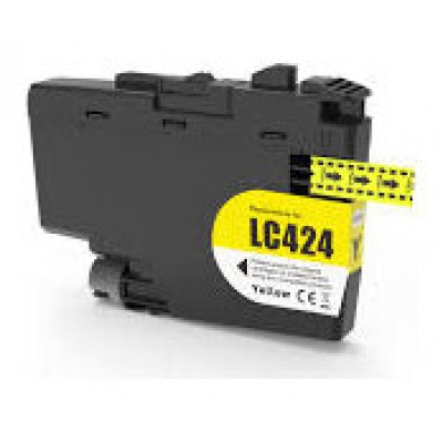 TINTA BROTHER LC424Y DCP-J1200DW COMP AMARILLO