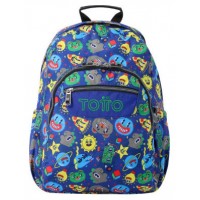 MOCHILA ACUARELES TELLO (33 X 44 X 14) - 20L TOTTO MA04ECO021-2416N-8JZ (Espera 4 dias)-17SX MOCHILA ACUARELES TELLO (33 X 44 X 14) - 20L TOTTO MA04ECO021-2416N-8JZ (Espera 4 dias)