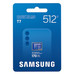 TARJETA MICROSD SAMSUNG P7 512GB-DU20 TARJETA MICROSD SAMSUNG P7 512GB