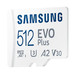 MICRO SD 512 GB EVO+ 1 ADAP. CLASS 10 SAMSUNG (Espera 4 dias)