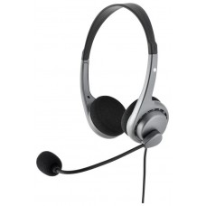Bluestork MC-101 auricular y casco Auriculares Diadema Conector de 3,5 mm Negro, Plata (Espera 4 dias)