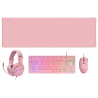 KIT COMBO PACK MCPRGB3 ROSA MARS GAMING (Espera 4 dias)