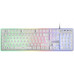 TECLADO MOUSE Y ALFOMBRILLA MARS GAMING MCPX WHITE