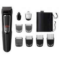 AFEITADORA PHILIPS MG3740 9 PIEZAS 60 MIN ACC NARIZ NEGRO