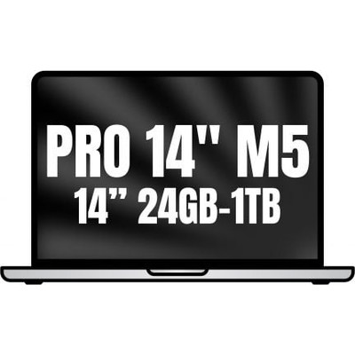 MACBOOK PRO APPLE 14"" M5 PRO 15CORE CPU+16CORE GPU 24GB 1TB PLATA (Espera 4 dias)-SX756 MACBOOK PRO APPLE 14"" M5 PRO 15CORE CPU+16CORE GPU 24GB 1TB PLATA (Espera 4 dias)