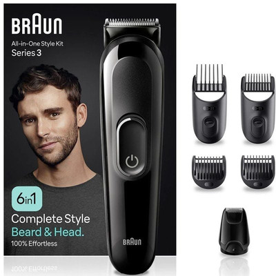 AFEITADORA BRAUN AIO S3 MGK3410