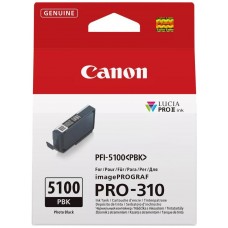 CANON Cartucho PFI-5100PBK negro foto 14,4ml para PRO-310