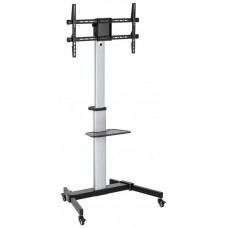 Ewent EW1583 soporte para TV 2,18 m (86") Negro, Gris (Espera 4 dias)-SX29 Ewent EW1583 soporte para TV 2,18 m (86") Negro, Gris (Espera 4 dias)