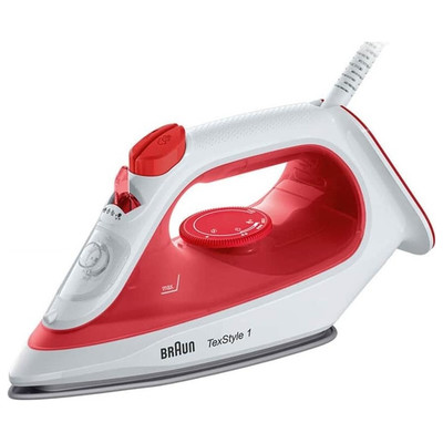 PLANCHA VAPOR BRAUN SI1019RD ANTIADHERENTE 2200W-SX7 PLANCHA VAPOR BRAUN SI1019RD ANTIADHERENTE 2200W