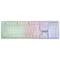 TECLADO MARS GAMING MK220 USB BLANCO FRGB (Espera 4 dias)