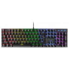 TECLADO MECANICO MARS GAMING MK422 BLACK SWITCH AZUL