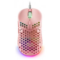 MOUSE MARS GAMING RGB MM55P DISE¾O HIVE PINK