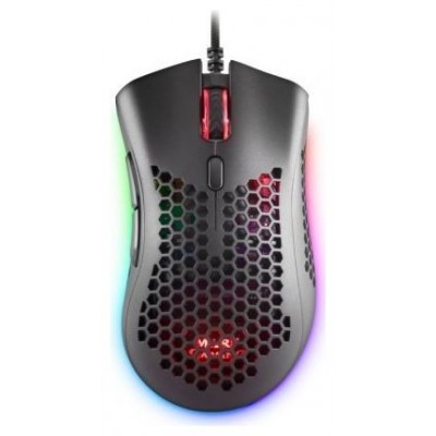 MOUSE MARS GAMING RGB MMEX DISE¥O HIVE BLACK