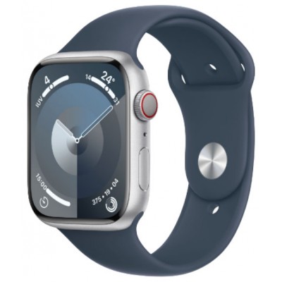 APPLE WATCH SERIES 9 CAJA ALUMINIO GPS 45mm CORREA DEPORTIVA STORM BLUE M/L (Espera 4 dias)