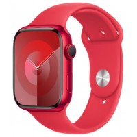 APPLE WATCH SERIES 9 CAJA ALUMINIO ROJA GPS 41mm CORREA DEPORTIVA RED M/L (Espera 4 dias)