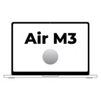 MACBOOK AIR APPLE 13"" M3 8CORE GPU SILVER 256GB (Espera 4 dias)