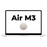 MACBOOK AIR APPLE 13"" M3 8CORE GPU STARLIGHT 256GB (Espera 4 dias)