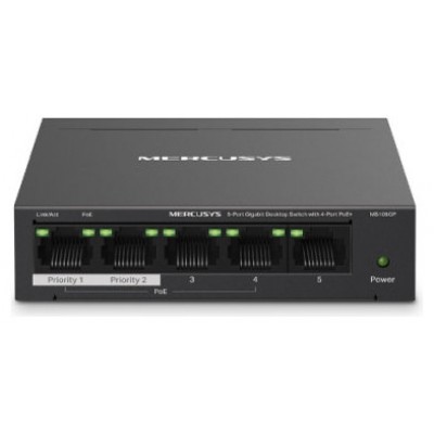 SWITCH NO GESTIONABLE MERCUSYS MS105GP 5P 10/100/1000