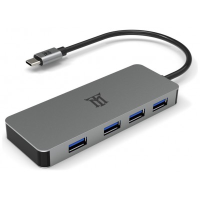 HUB MAILLON PREMIUM TIPO C 3.1 TO USB 3.2 ALUMINIO 4.1