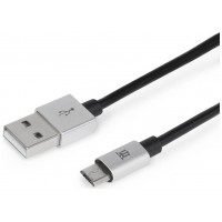 CABLE MAILLON PREMIUM MICRO USB 2.4 ALUMINIO PLATEADO 1M-1SX CABLE MAILLON PREMIUM MICRO USB 2.4 ALUMINIO PLATEADO 1M