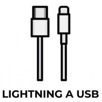 APPLE CABLE USB-A A LIGHTNING 1M (Espera 4 dias)