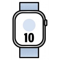 APPLE WATCH SERIES 10 CAJA ALUMINIO GPS 42mm CORREA DEPORTIVA LOOP CLOUD (Espera 4 dias)