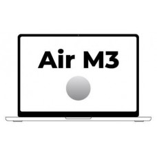 MACBOOK AIR APPLE 13"" M3 10CORE GPU SILVER 16GB 512GB MXCT3Y/A (Espera 4 dias)