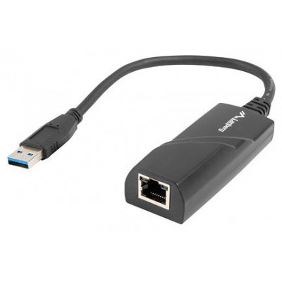 ADAPTADOR RED LANBERG USB 3.0 A ETHERNET RJ45 GIGABIT