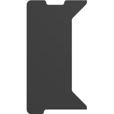 GENESIS NDS-2278 tapa pasacables Forma libre MDF Antracita (Espera 4 dias)-SX9 GENESIS NDS-2278 tapa pasacables Forma libre MDF Antracita (Espera 4 dias)