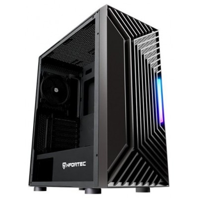 CAJA DE PC GAMING NFORTEC NERVIA SEMITORRE ATX A-RGB