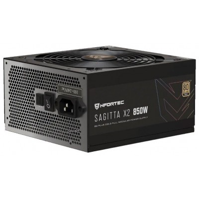 FUENTE NFORTEC SAGITTA X2 850W FULL MODULAR 80PLUSGOLD