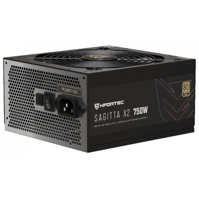 FUENTE NFORTEC SAGITTA X2 750W FULL MODULAR 80PLUSGOLD