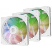 VENTILADOR GENESIS OXAL 120 ARGB BLANCO PACK 3 UDS-5SX VENTILADOR GENESIS OXAL 120 ARGB BLANCO PACK 3 UDS