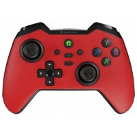 GAMEPAD GENESIS MANGAN 400 WIRELESS (FOR PC/SWITCH/MOBILE) ROJO