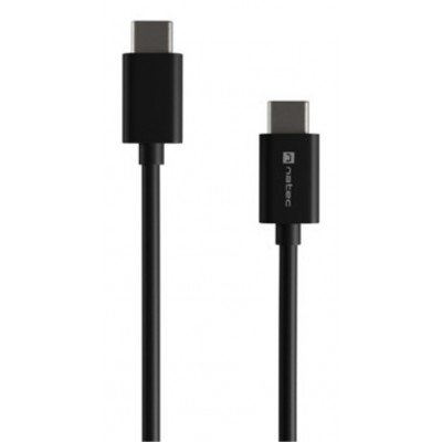 CABLE 2.0 NATEC USB-C MACHO/MACHO PD 100W 2M NEGRO RETAIL
