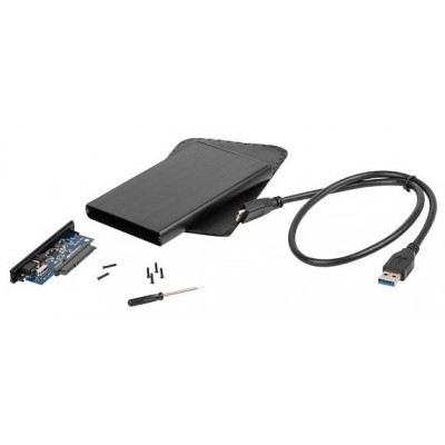 CAJA EXTERNA NATEC RHINO DISCO DURO 2,5" USB 2.0 SATA NEGRA