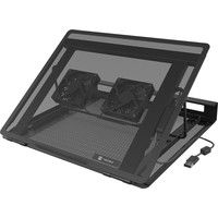 BASE REFRIGERADORA NATEC TERN 2 PLUS PORTATILES 12.1"-17.3" CON 2 VENTILADORES