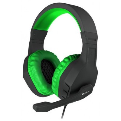 AURICULARES GAMING GENESIS ARGON 200 2.0 MINI JACK NEGRO-VERDE