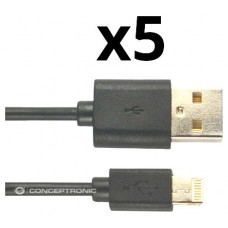 KIT 5 UNIDADES CABLE LIGHTING NORTESS IPHONE 5  6/7/8/