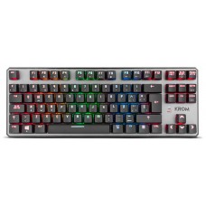 TECLADO GAMING KROM KERNEL TKL USB RETROILUMINADO MECANICO NEGRO