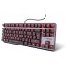 TECLADO GAMING KROM KERNEL TKL USB RETROILUMINADO MECANICO NEGRO