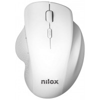 Nilox Ratón Wireless 3200 DPI, 2.4G, Blanco-2SX Nilox Ratón Wireless 3200 DPI, 2.4G, Blanco