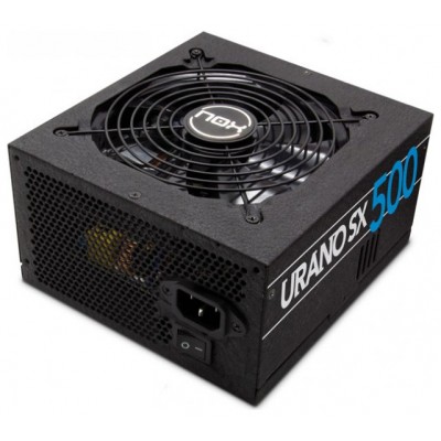 FUENTE ALIMENTACION NOX URANO SX500 500W ATX NEGRO