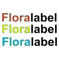 Floralabels Ventana A4 Cartel autoadhesivo impermeable calidad L1 removible