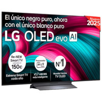 TV LG OLED EVO AI OLED55C54LA.AEUD 55" 4K ULTRAHD 120HZ SMART TV WEBOS DOLBY VISION-375SX TV LG OLED EVO AI OLED55C54LA.AEUD 55" 4K ULTRAHD 120HZ SMART TV WEBOS DOLBY VISION